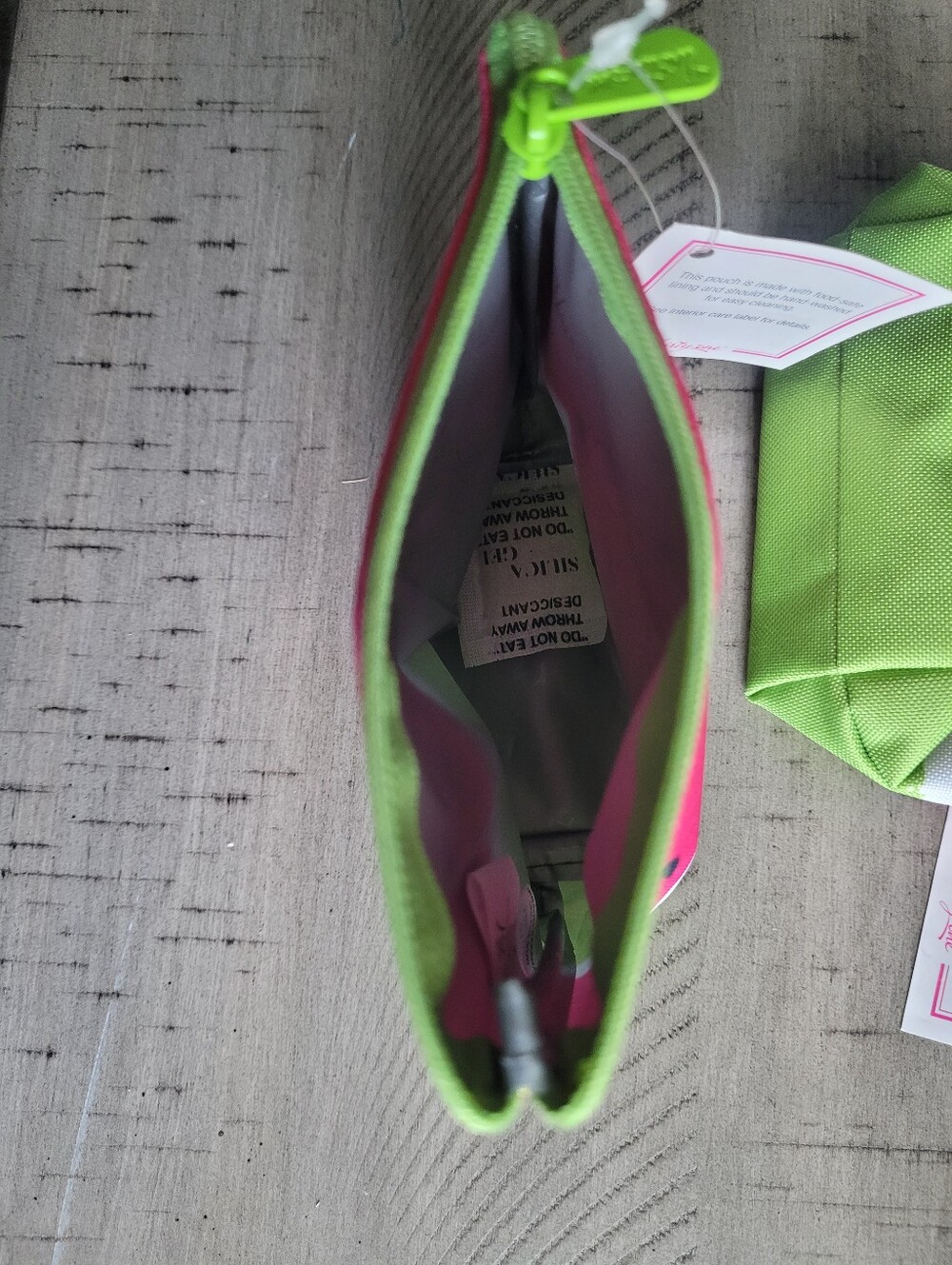 Thirty-One Watermelon 🍉 Cool Zip Snackers NWT - Picture 2 of 3